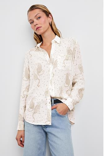 Charli Cheetah Spots Button Up CHEETAH SPOTS