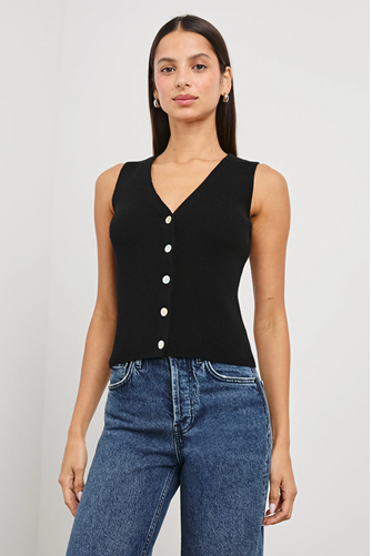 Rosa Vest BLACK