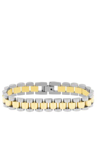 Silver Gold Watch Bracelet GOLD/ SILVER