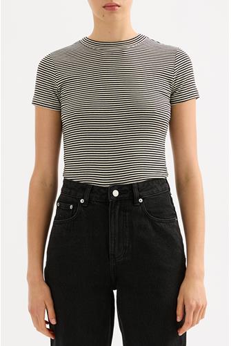 Organic Baby Tee BLACK STRIPE
