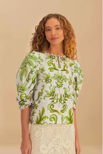Milani Off-White Blouse MILANI OFF WHITE