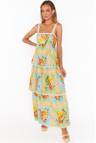 Peyton Midi Dress COUNTRY BOUQUET