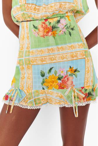 All Night Ruffle Skort COUNTRY BOUQUET