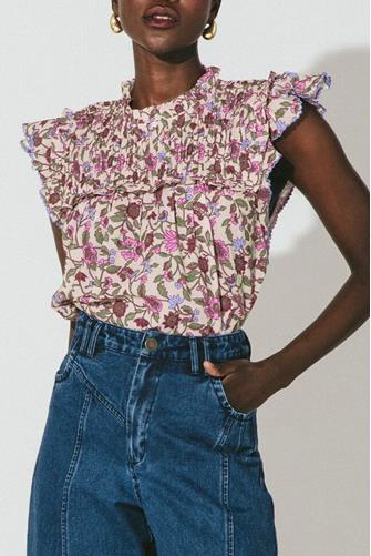 Virginia Blouse KAIA PRINT