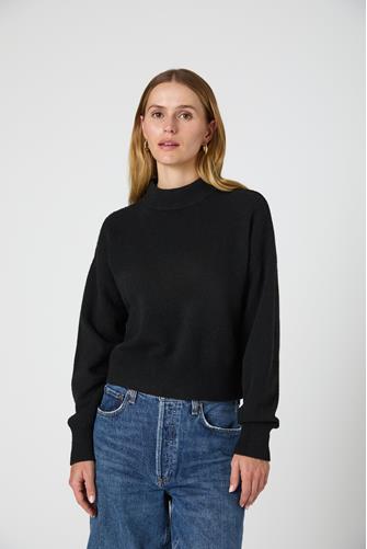 Vhari Crew Neck Jumper BLACK
