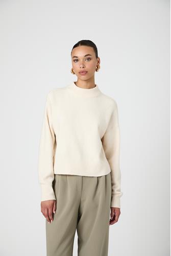 Vhari Crew Neck Jumper OATMEAL MEL
