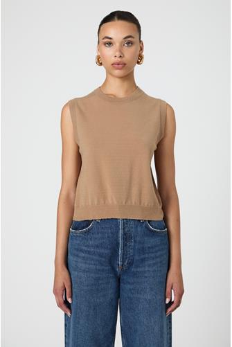 Cosysoft Sleeveless Vest CAMEL MEL