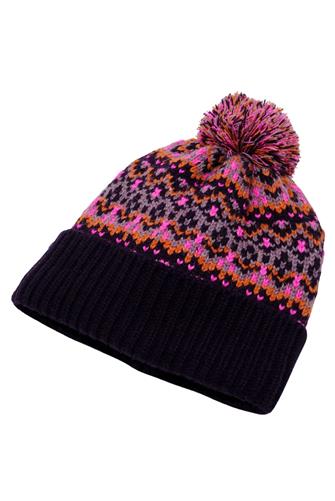 Fist Frost Fairisle Pom NAVY