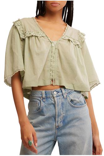 Luna Babydoll Top MERMAIDS TAIL