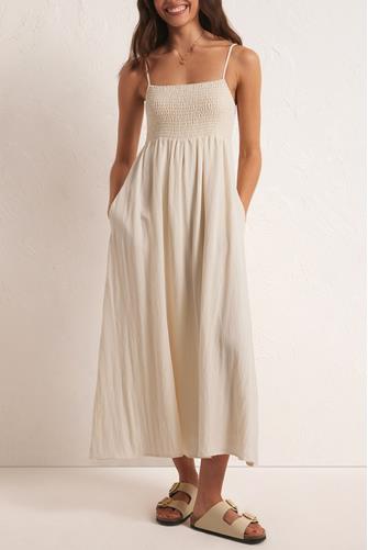 Beachside Midi Dress SANDSTONE