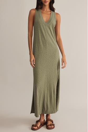 Palisades Midi Dress AVOCADO