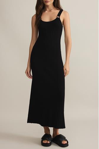 Salinas Midi Dress BLACK
