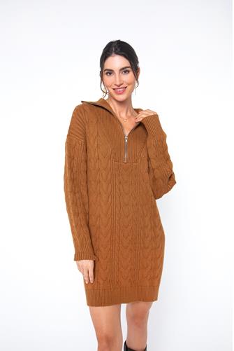 LS Stitch Mix Sweater Tunic Dress V047