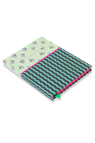 Enough Already Notebook GREEN MULTI