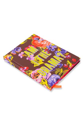 Am I The Drama Notebook BROWN MULTI