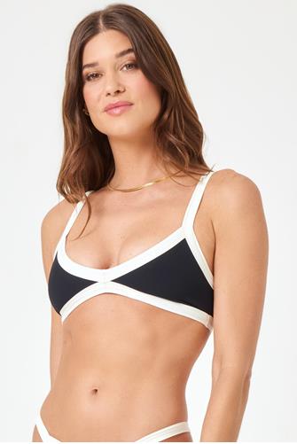 Black/Cream Taylor Top BLACK/CREAM