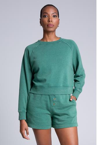 Vintage Fleece Sweatshirt EVERGREEN