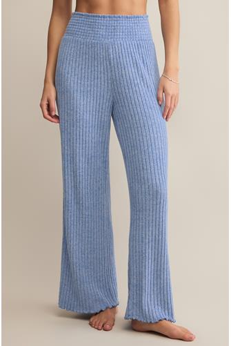 Dawn Smocked Rib Pant RIVIERA