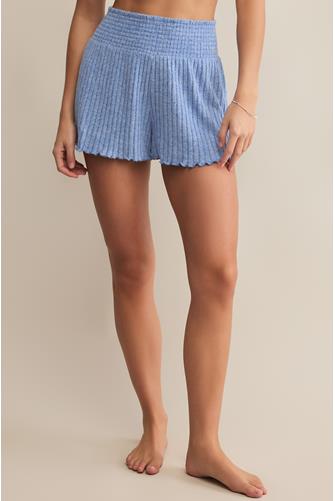 Dawn Smocked Rib Short RIVIERA