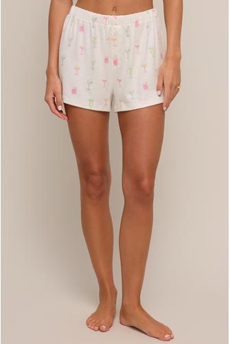 Dreamy Cocktail Shorts BONE