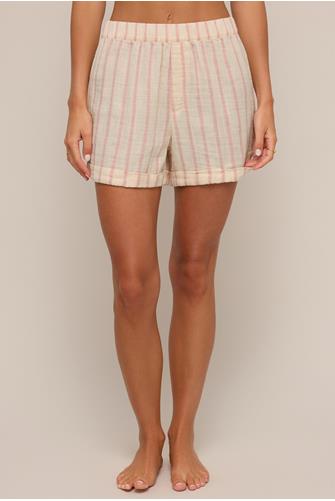 Morning Stripe Short BONE
