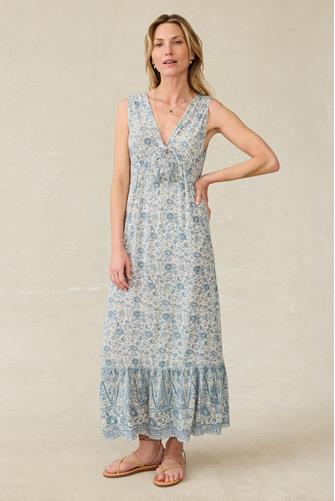 Eden Dress BLUE WATER FLORAL