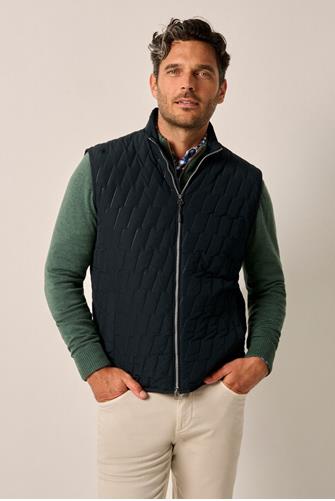 Belfry Quilted Vest BLACK