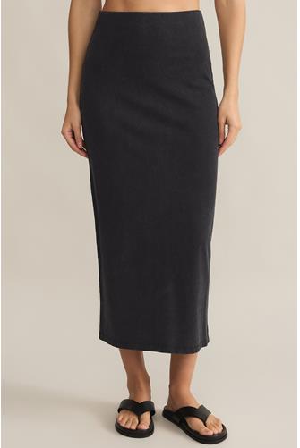 Gail Midi Skirt BLACK