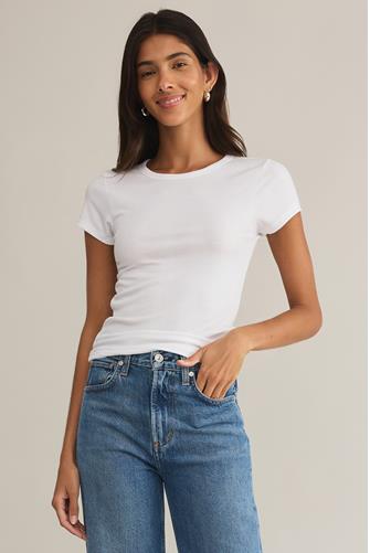 Avery Basic Tee WHITE