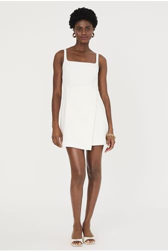 Whisper Strappy Envelope Skirt Dress SUMMER WHITE