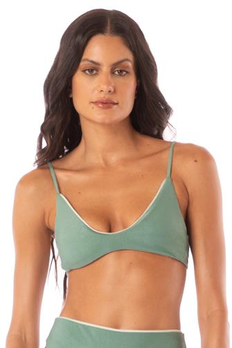 Shamrock Green Creta Bikini Top SHAMROCK GREEN