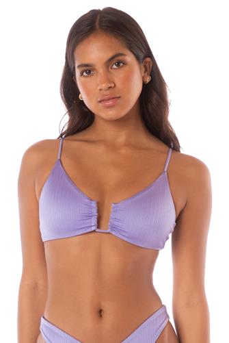 Lavander Wisteria Bia Bikini Top LAVANDER