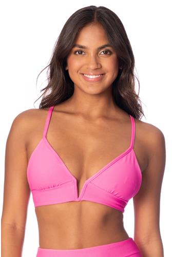 Radiant Pink Parade Bikini Top RADIANT PINK