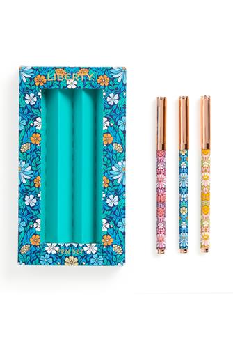 Pen Set Liberty Moon Flower BLUE MULTI