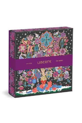 Puzzle 500 Foil Liberty Christmas Tree of Life PURPLE MULTI