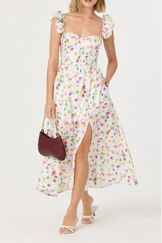 Wedelia Dress LEMON DITSY FLORAL