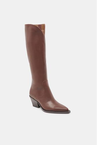 Raj In Leather CHOCOLATE