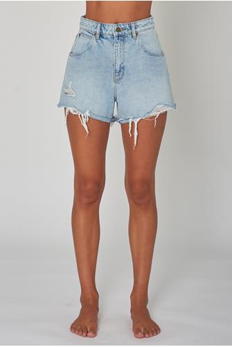 Mirage Denim Short In Eva Blue EVE BLUE