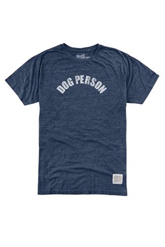 Dog Person Tee STREAKY NAVY