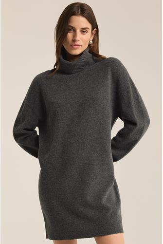 Richie Sweater Dress Charcoal Heather