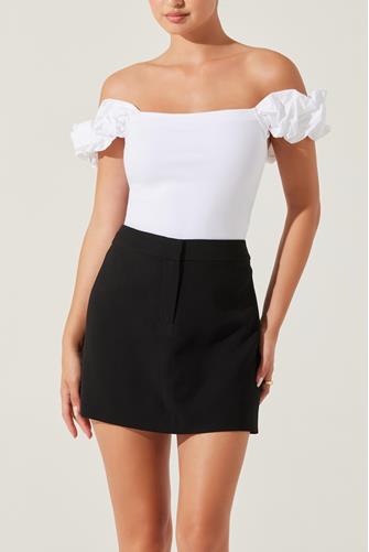 Hoda Off The Shoulder Top WHITE