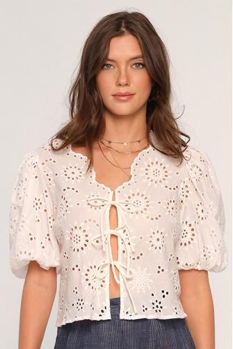Roxana Top EGGSHELL