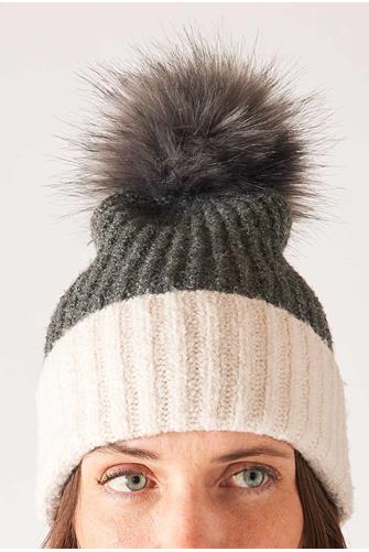 Snow Bunny Beanie STORM/ FAWN