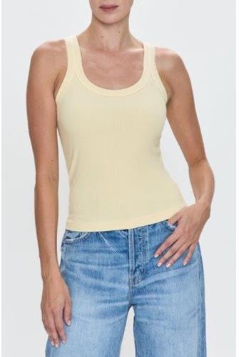 Christy Tank CUSTARD YELLOW