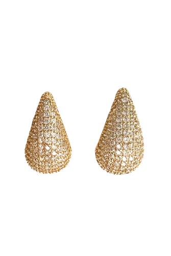 Multi Pave Daphne Earring- Gem 22 18kt GOLD