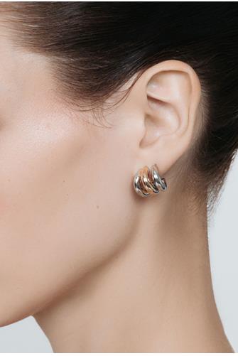 Triple Two Toned Hoop TWO TONE