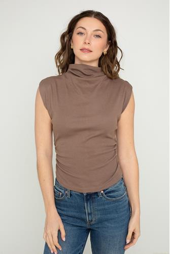 Amara Crop Top COBBLESTONE