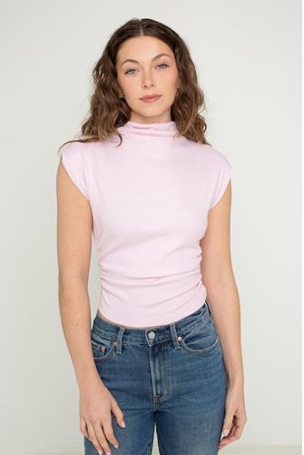Amara Crop Top LYCHEE