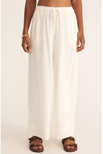 Easton Linen Pant WHITE