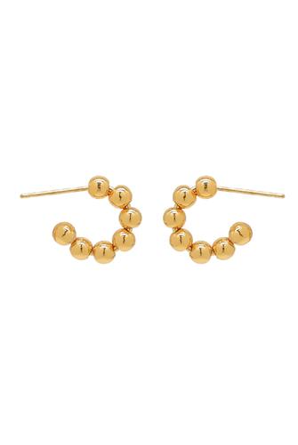 Dainty Ball Huggie GOLD